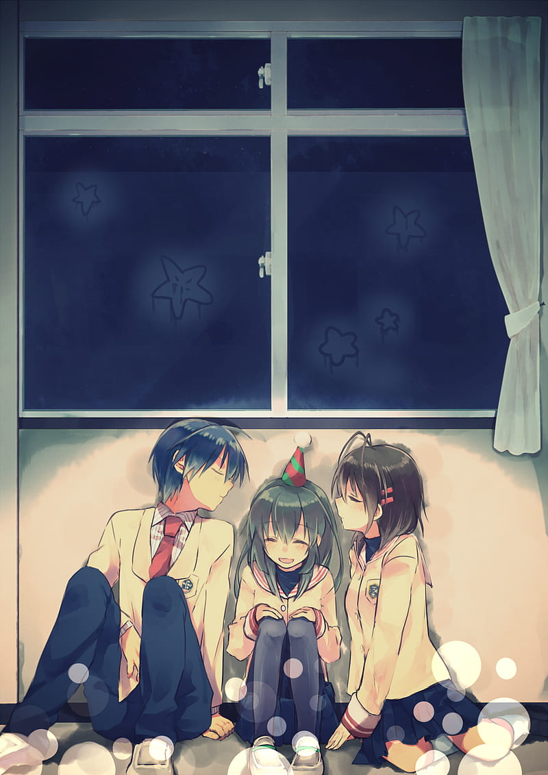 Clannad, Nagisa Furukawa, Tomoya Okazaki, Ibuki Fuko, HD phone wallpaper