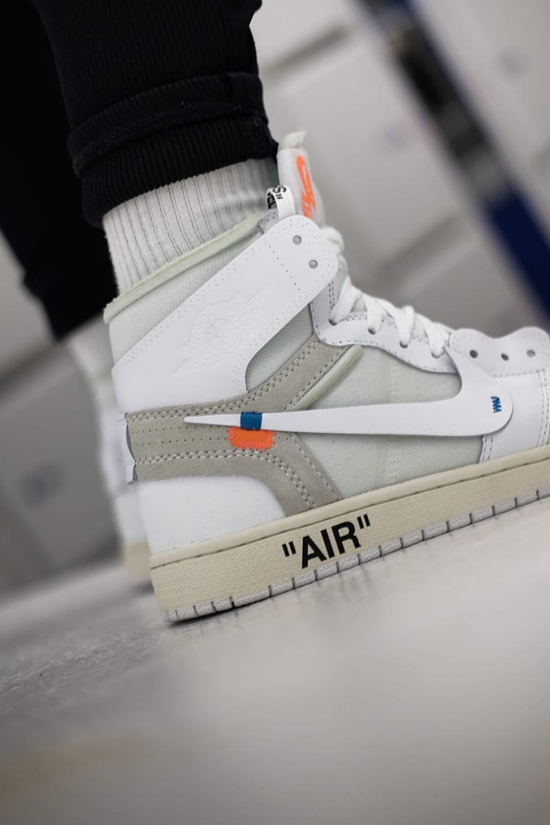 Free download OFF WHITE x Air Jordan 1 On Feet Images HYPEBEAST 1170x1755  for your Desktop Mobile  Tablet  Explore 47 Wallpaper Shoes Hypebeast   Dc Shoes Wallpaper Nike Shoes Wallpapers Supra Shoes Wallpaper