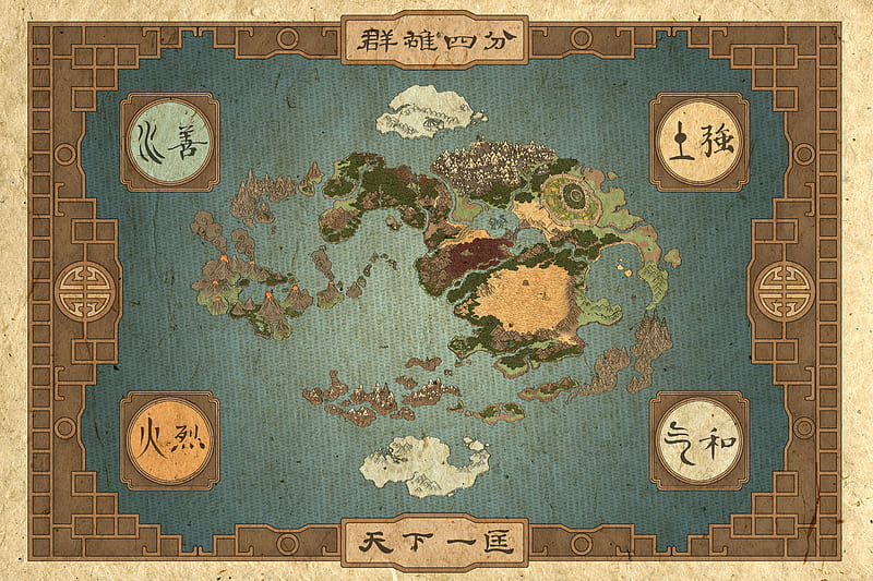 Anime world : Scribble Maps