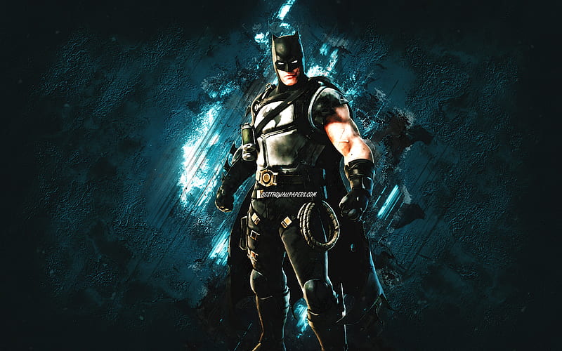 Fortnite Batman Zero Skin, Fortnite, main characters, blue stone  background, HD wallpaper | Peakpx