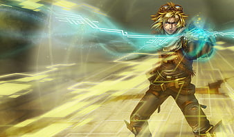 fondo de pantalla de ezreal helado hd