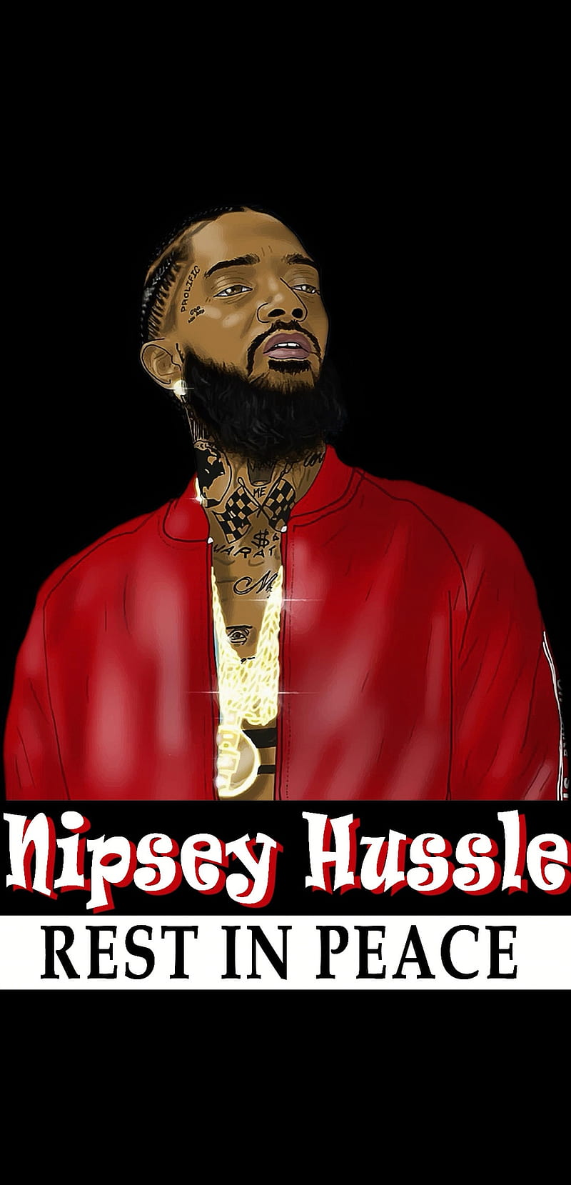 Nipsey hussel artwork cartooning music rip HD phone wallpaper  Peakpx