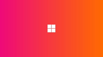 Red Windows 11 Logo Windows 11, HD wallpaper