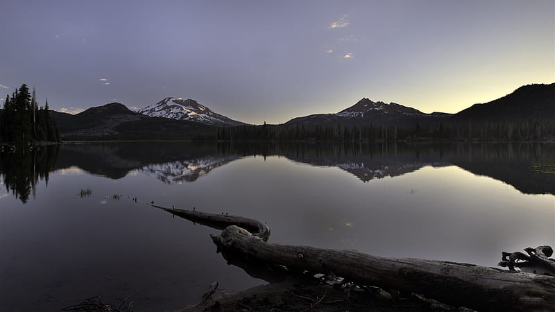 Sparks Lake Sunrise , lake, sunrise, reflection, nature, HD wallpaper