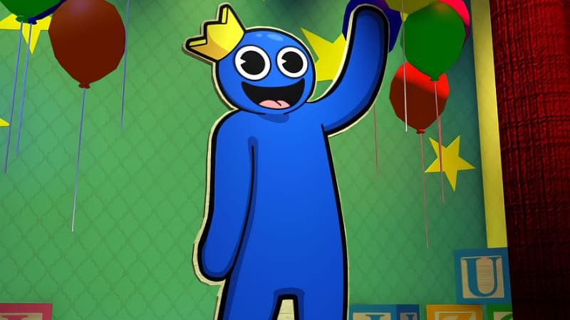 Rainbow Friends Wallpaper Discover more Blue Rainbow Friend, Rainbow Friends,  Roblox, Roblox Game, Robl…