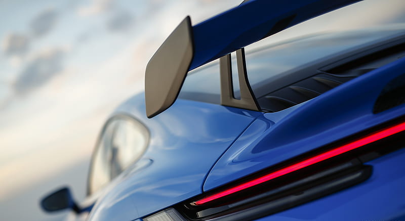 2022 Porsche 911 GT3 (Color: Shark Blue) - Tail Light , car, HD wallpaper