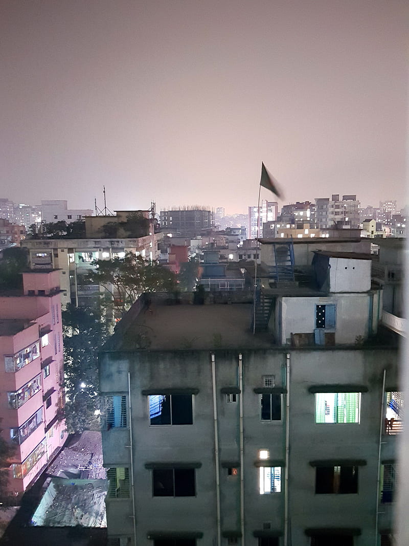 Night shot, dhaka bangladesh, rampura, HD phone wallpaper