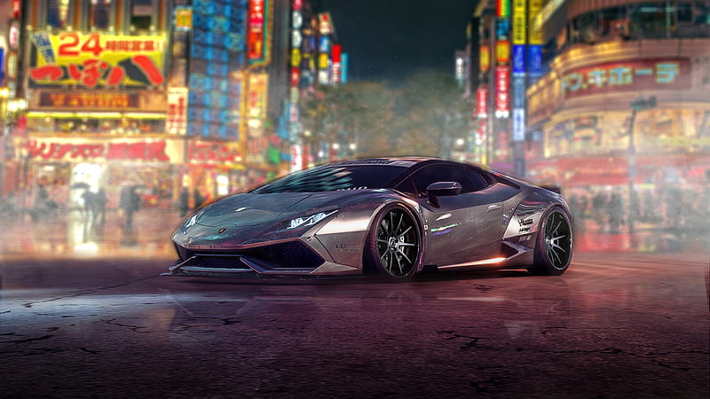 NFS Payback Lamborghini, need-for-speed-payback, need-for-speed, games, 2017-games, artwork, artist, digital-art, artstation, lamborghini, HD wallpaper