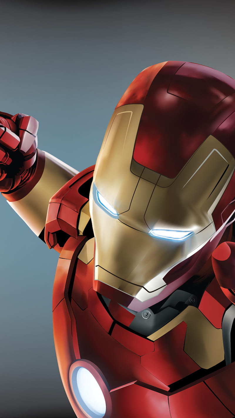 ironman cartoon wallpaper