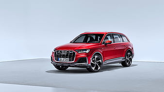 Audi Q7 55 TFSI quattro S line 2019 2, HD wallpaper