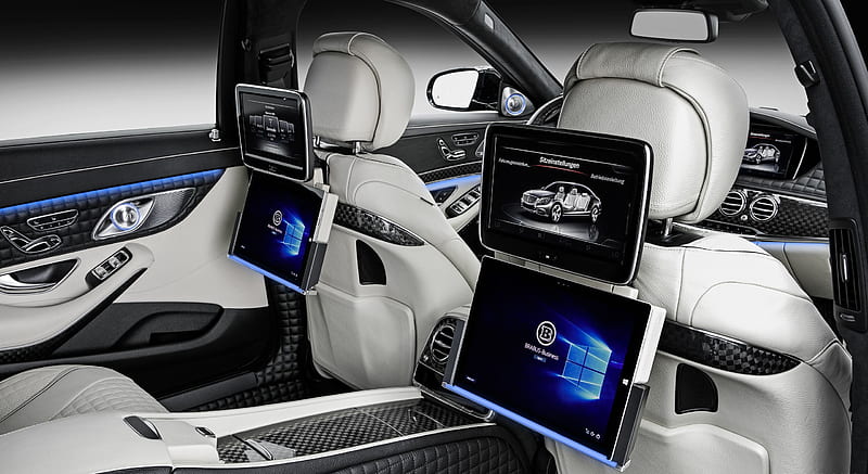 The Back Seat Of A MercedesMaybach S600 Pullman Is A Luxurious Command  Center  Carscoops