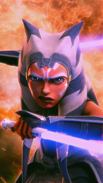 Ahsoka Tano, ahsoka, lightsaber, star wars, anakin, HD wallpaper | Peakpx