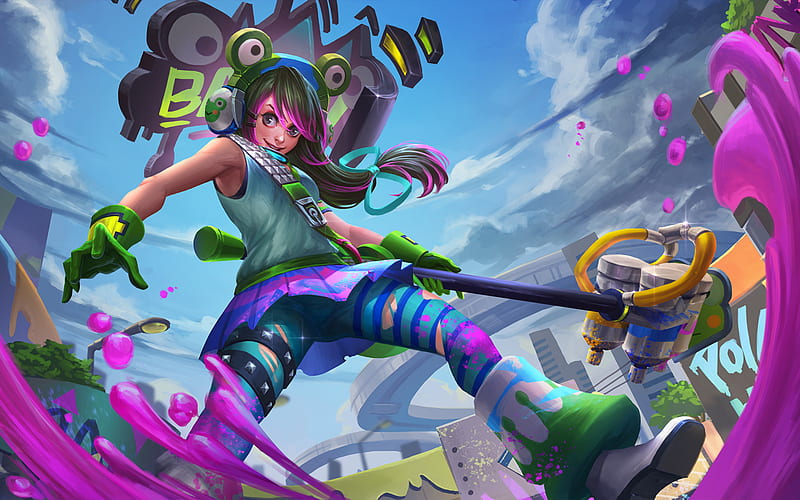 Punk Polly, MOBA, 2018 games, Heroes Of Newerth, HD wallpaper