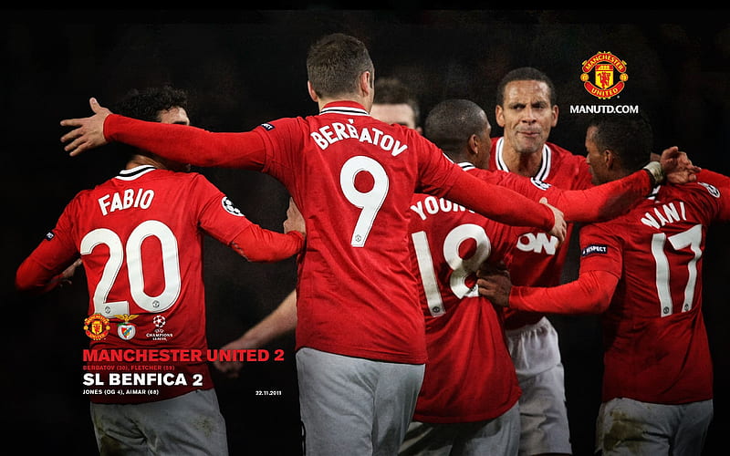 Manchester United 2 Benfica 2, HD wallpaper