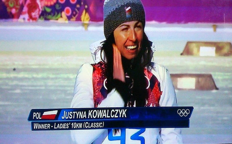 Justyna Kowalczyk - Poland - golden medal Sochi 2014 Polska, Kowalczyk, Poland, Justyna Kowalczyk, HD wallpaper