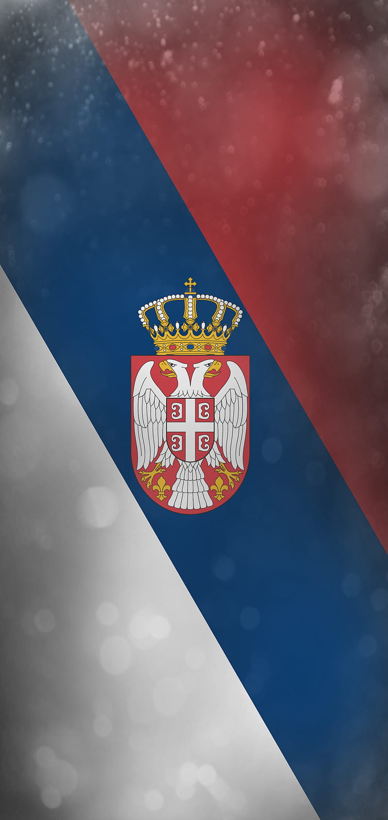 Serbia, flag, flags, serb, serbian, HD phone wallpaper
