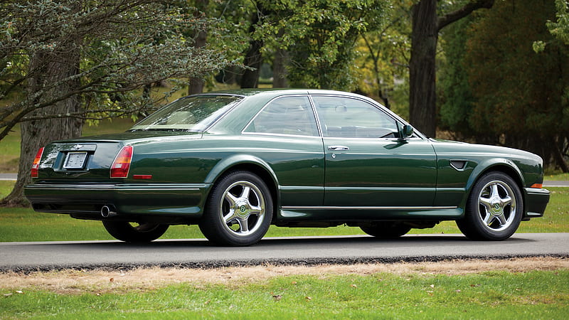 Bentley, Bentley Continental R Millenium Edition, Car, Coupé, Green Car, Luxury Car, HD wallpaper