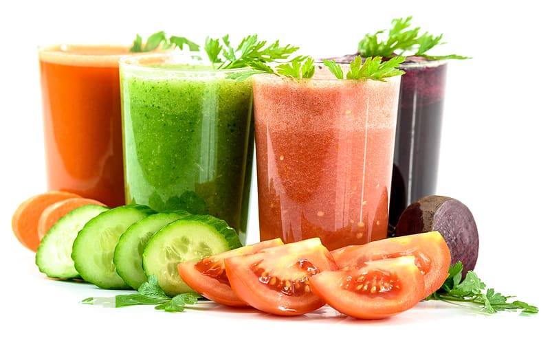 Food, Glass, Tomato, Vegetable, Carrot, Juice, Cucumber, HD wallpaper