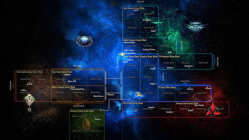 Chart Map Schematic Star Trek Star Trek, HD wallpaper