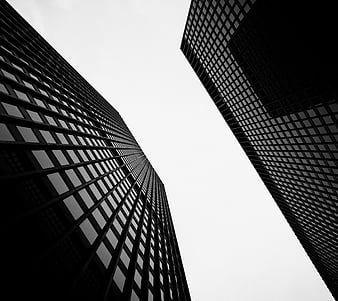 HD black and white building wallpapers | Peakpx