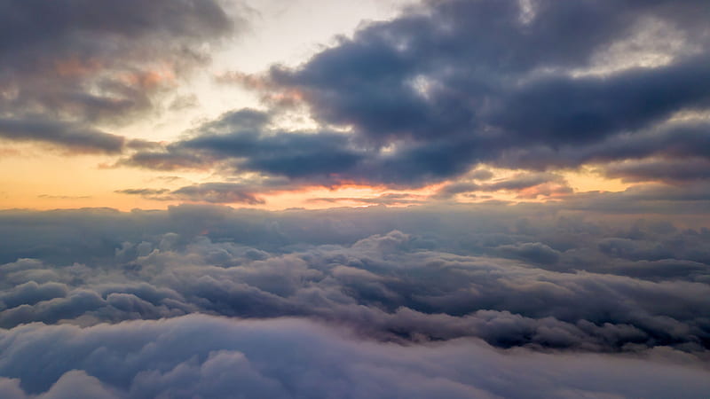 White Clouds Twilight Blue Sky Nature, HD wallpaper | Peakpx