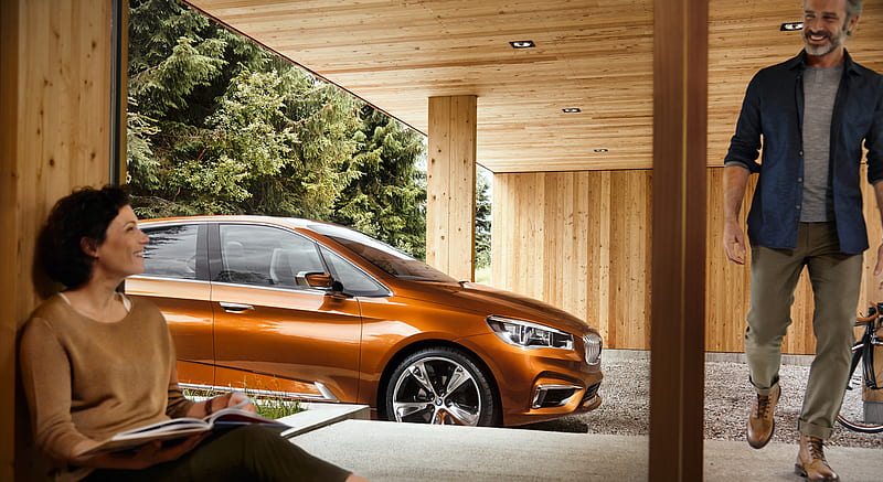 2013 BMW Active Tourer Outdoor Concept - Side , car, HD wallpaper