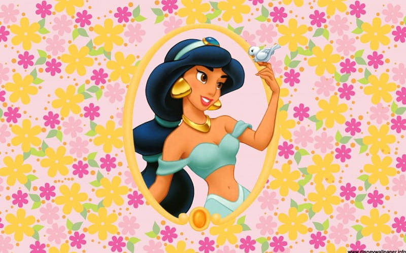 Princess Jasmine Princess, Disney, Jasmine, HD wallpaper