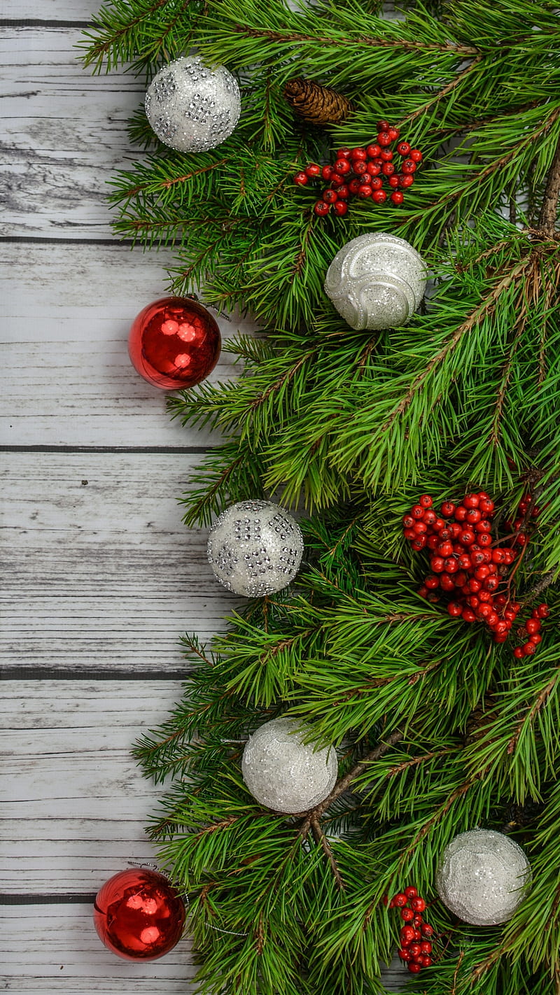 Decoration, christmas, merry, balls, wood, HD phone wallpaper | Peakpx