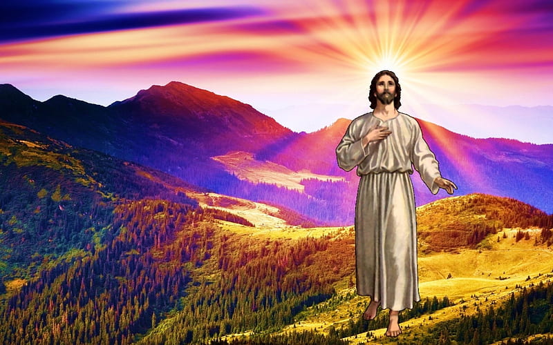 He is risen!, christ, jesus, resurrection, easter, god, HD wallpaper