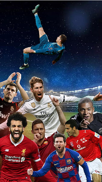 UEFA CHAMPIONS LEAGUE cr7 llpaper fc barcelona lionel messi zlatan  ibrahimovic HD wallpaper  Peakpx