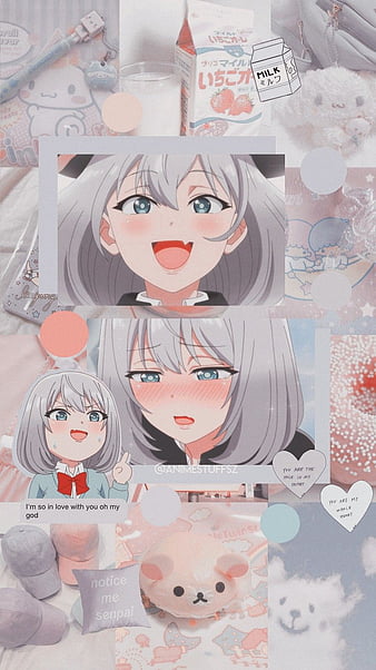 Anime Tejina Senpai HD Wallpaper