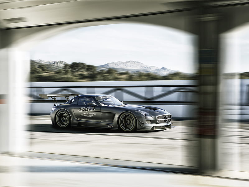 2013 Mercedes-Benz SLS AMG GT3 45th Anniversary, Coupe, V8, car, HD wallpaper