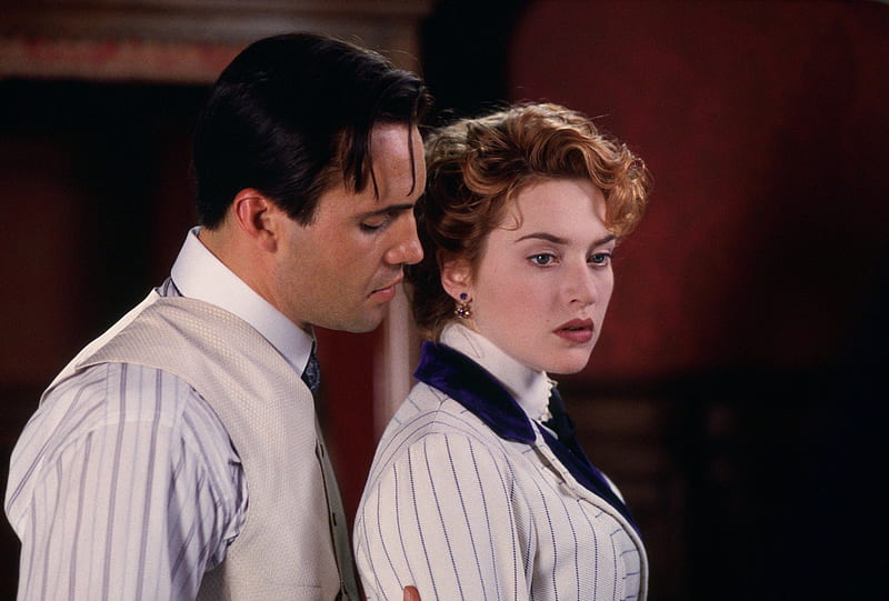 Titanic (1997), movie, rose, redhead, black, caledon, man, woman, billy  zane, HD wallpaper | Peakpx