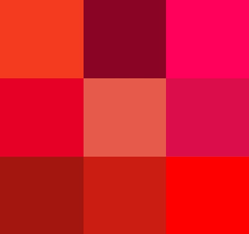 Reds, Rojos, Colors, Tones, Variations, HD wallpaper
