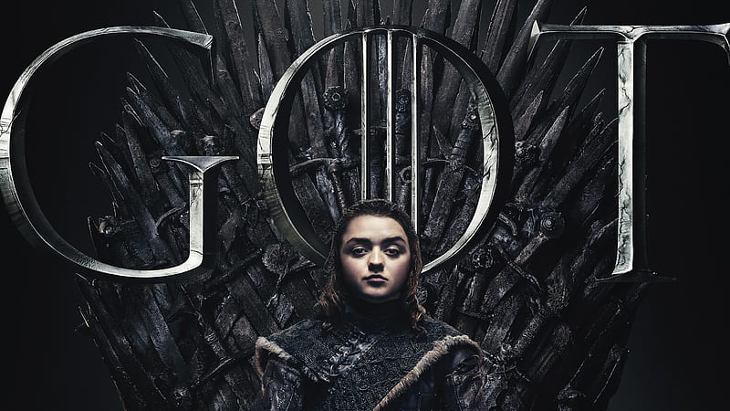 Arya Stark Game Of Thrones Season 8 Poster, arya-stark, game-of-thrones-season-8, game-of-thrones, tv-shows, HD wallpaper