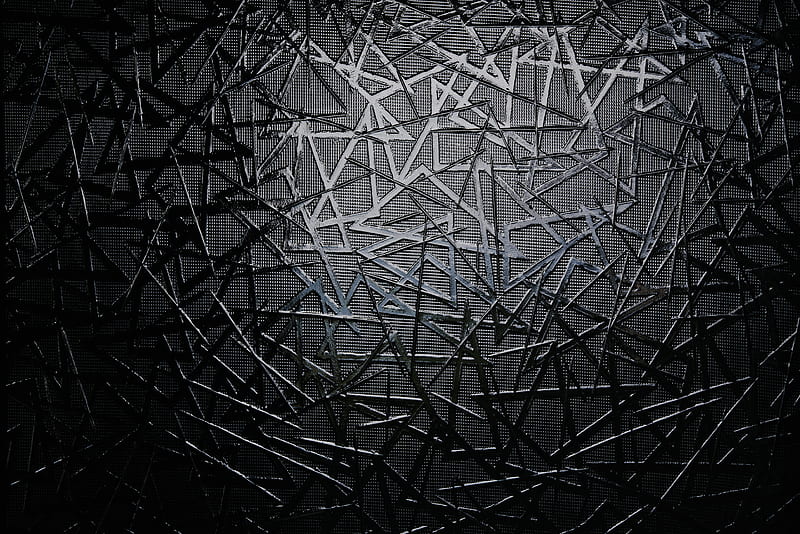 Dark background Wallpaper 4K, Abstract background, Network