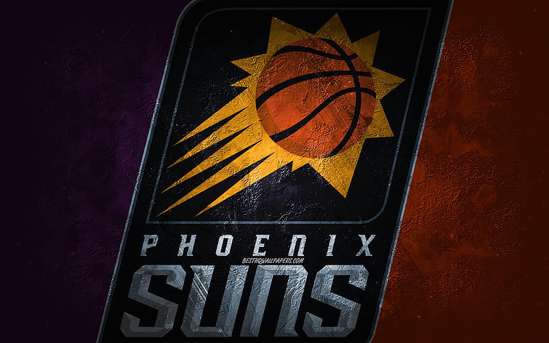 Phoenix Suns, basketball, devin booker, phoenis, logo, nba, chris paul, HD wallpaper