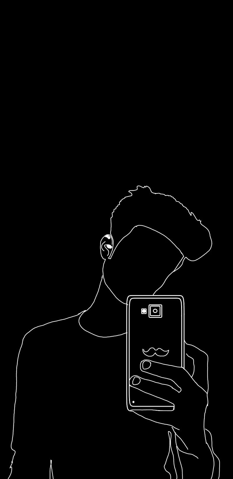 Standing still black blackwhite boy draw drawing man sketch stand  white HD phone wallpaper  Peakpx