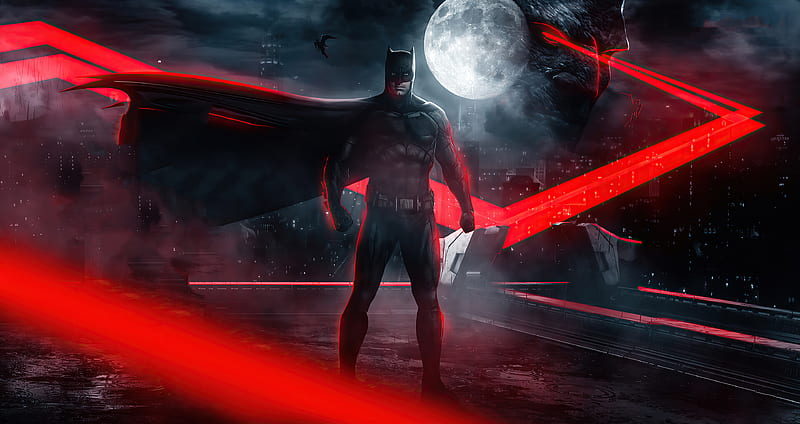 Zack Snyders Justice League Batman, HD wallpaper