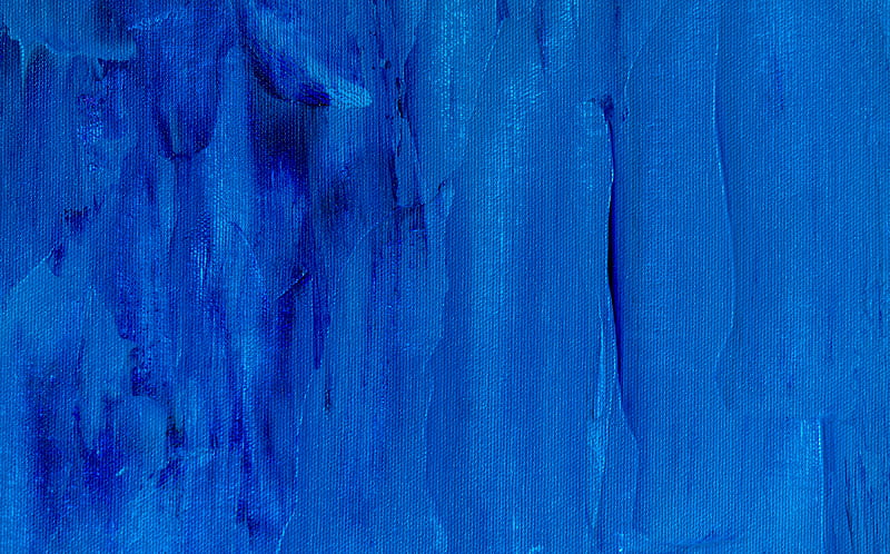 canvas, paint, blue, texture, HD wallpaper