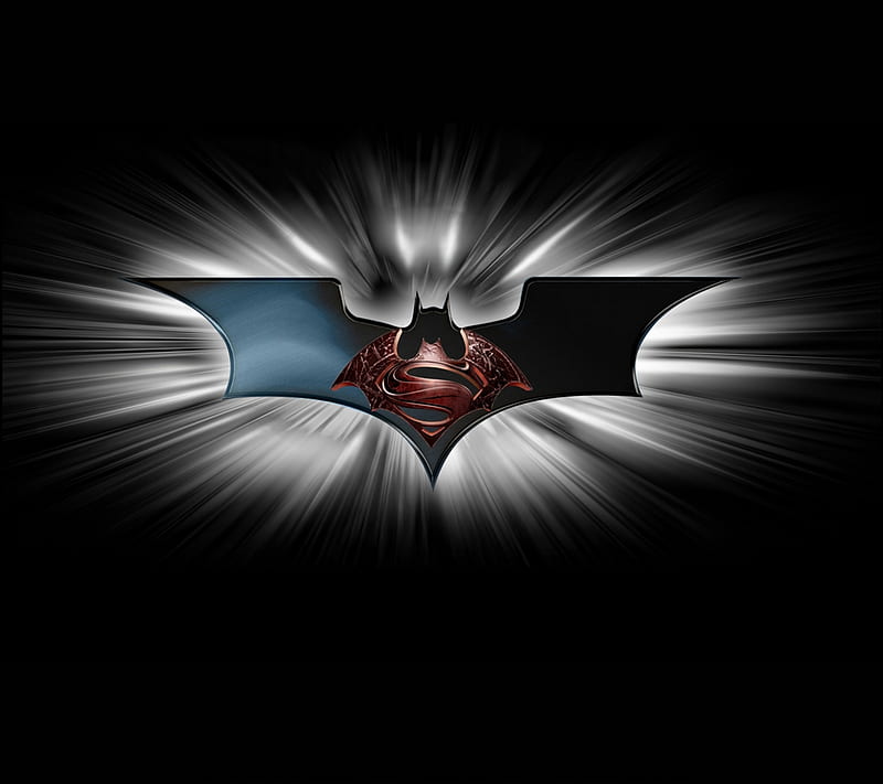 Batman, logo, superman, HD wallpaper | Peakpx