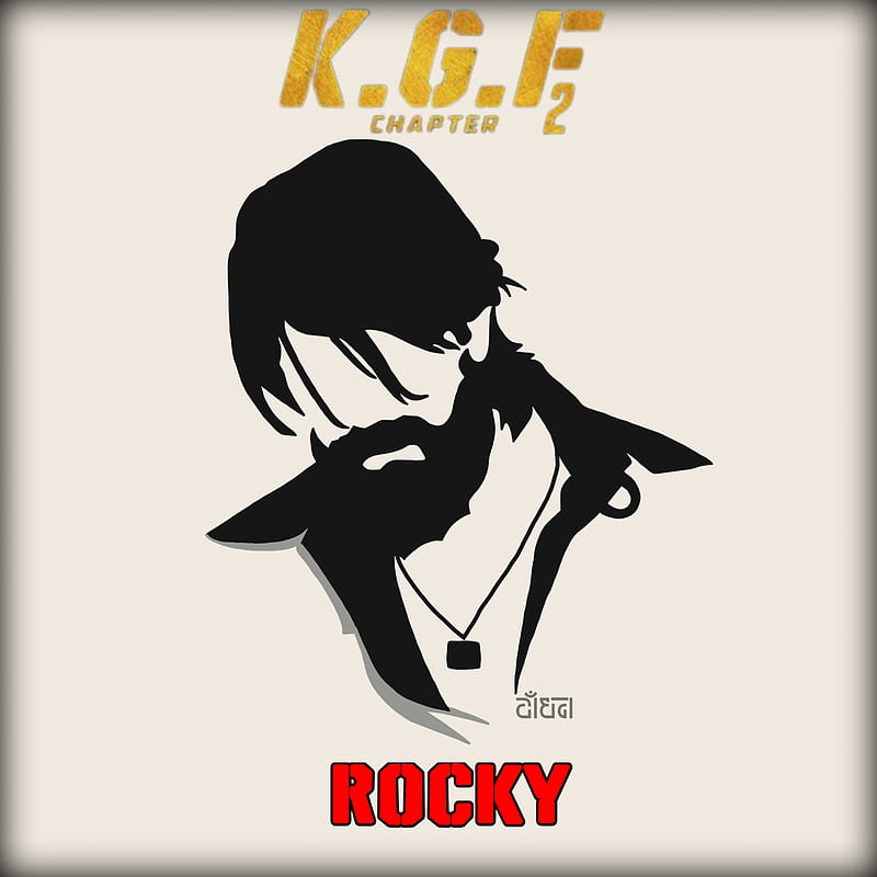 KGF, rocky bhai, hit, cinema, movie, rocky, HD phone wallpaper