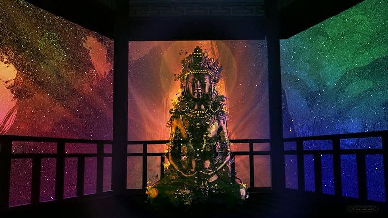 Dzogchen Visualization, Buddhism, yantra, Rigpa, Dzogchen, Meditation, HD wallpaper