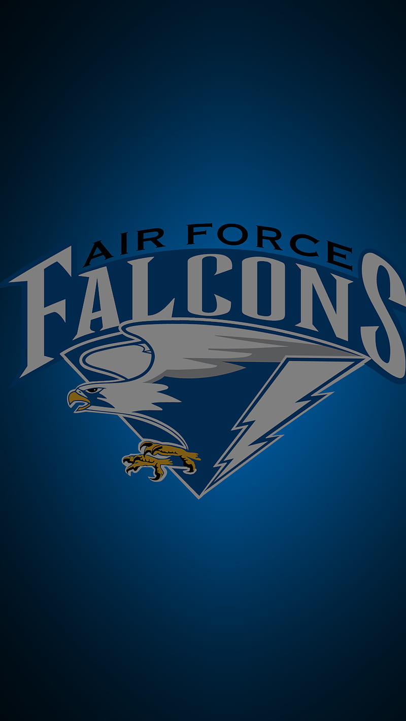 Air Force Falcons, academy, blue, cadets, colorado, falcon, gyrfalcon, military, mountain west, silver, usaf, HD phone wallpaper