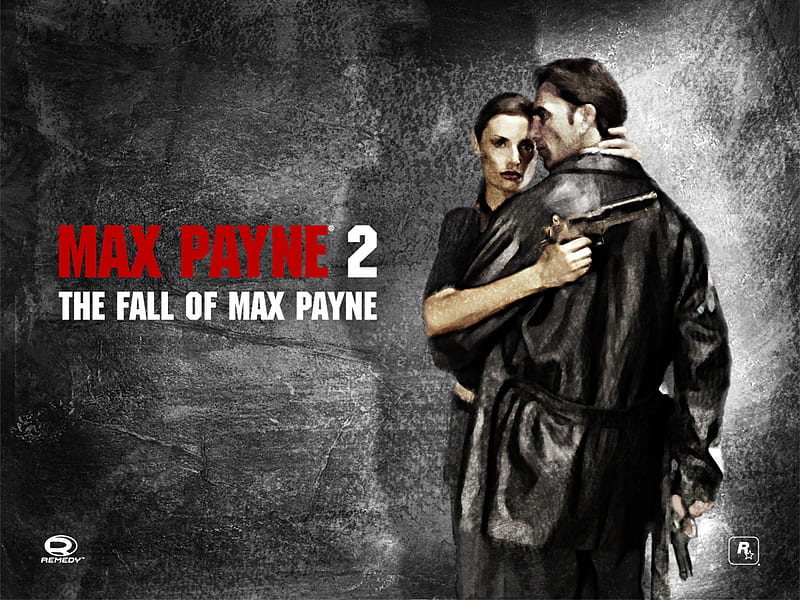 HD wallpaper: Video Game, Max Payne, silhouette, copy space, studio shot