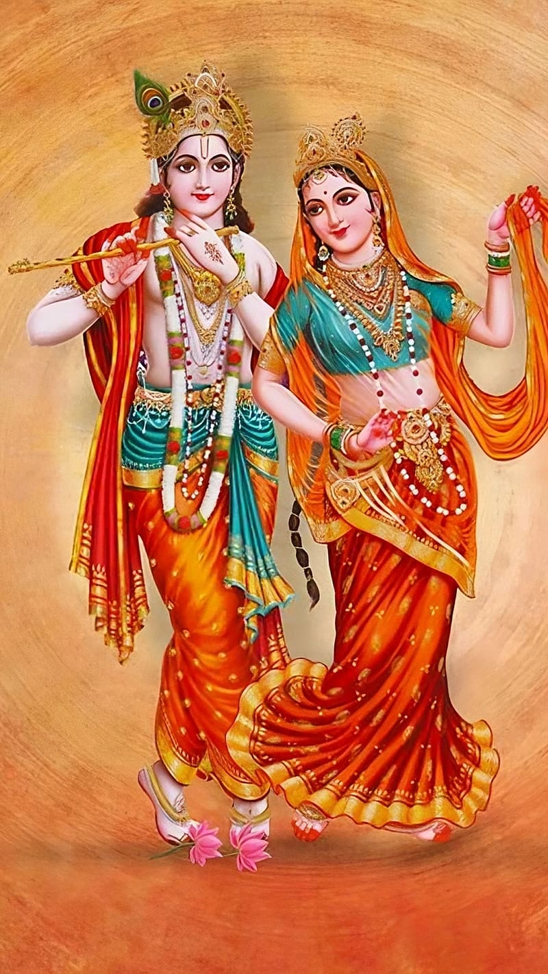 3d Radha Krishna, radha, krishna, lord, god, HD phone wallpaper ...