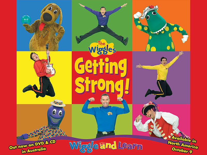 The Wiggles Getting Stong, wiggles, stong, the, getting, HD wallpaper