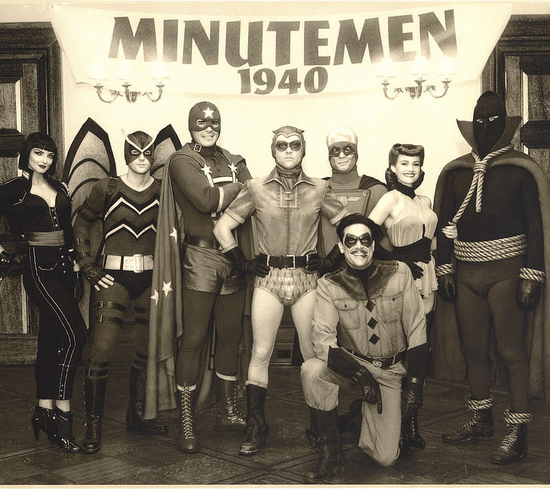 Minutemen, comic, movie, watchmen, HD wallpaper