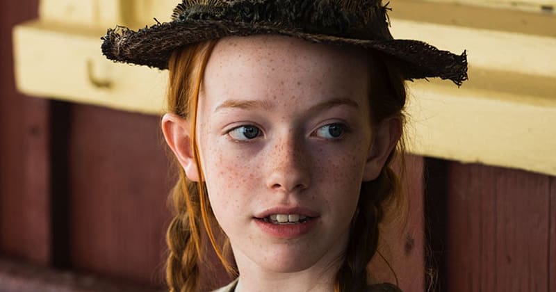 Anne Withe an E 2017 - 2019, actress, child, hat, amybeth mcnulty, little girl, anne with an e, copil, anne of green gables, tv series, freckles, face, redhead, HD wallpaper