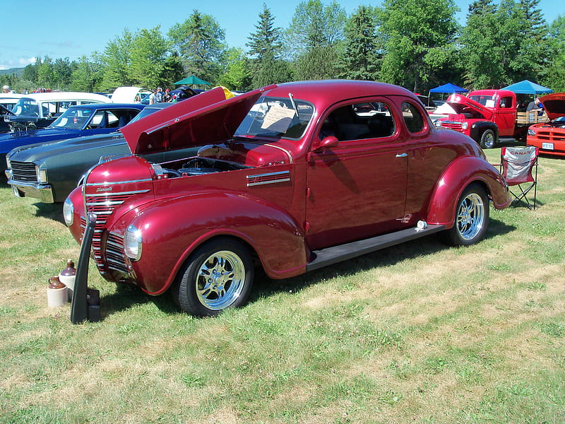 1938 Plymouth Business Coupe, plymouth, coupe, hot rod, car, HD wallpaper